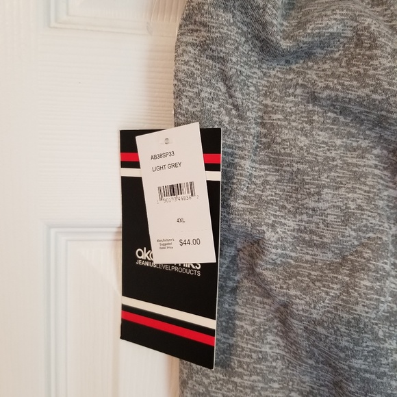 Akademiks Jogger/Sweatpants NWT Gray Zippered Leg - Picture 5 of 8